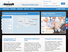 Tablet Screenshot of berendtmedical.com